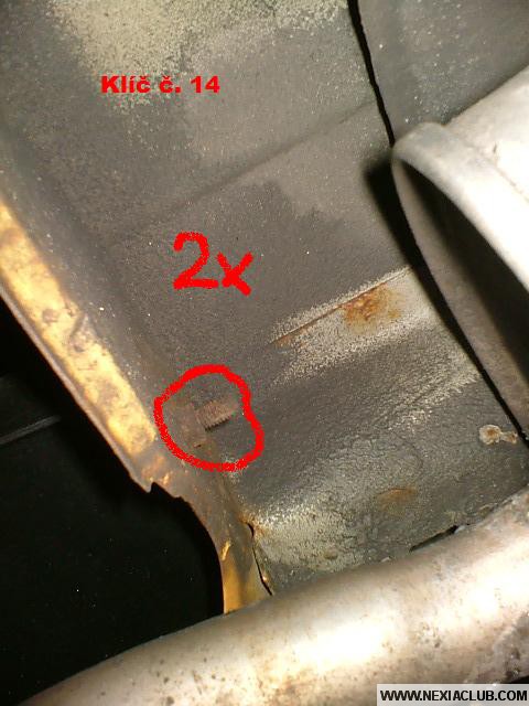 Demontáž zadního nárazníku Daewoo Nexia 4