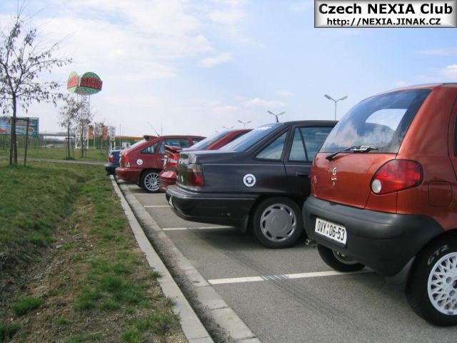Moravský Daewoo sraz Olomouc 10.4.2004